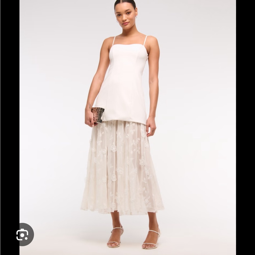 NWT Abercrombie & Fitch White Wedding Dress